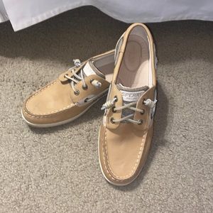 Women’s Tan Sperry’s